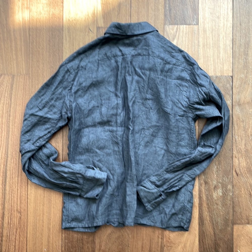 Linen button down shirt - Picture 3 of 4
